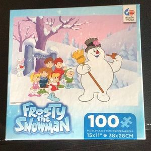 Frosty The Snowman 100 Piece Puzzle